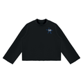 Raw Edge Boxy Sweatshirt