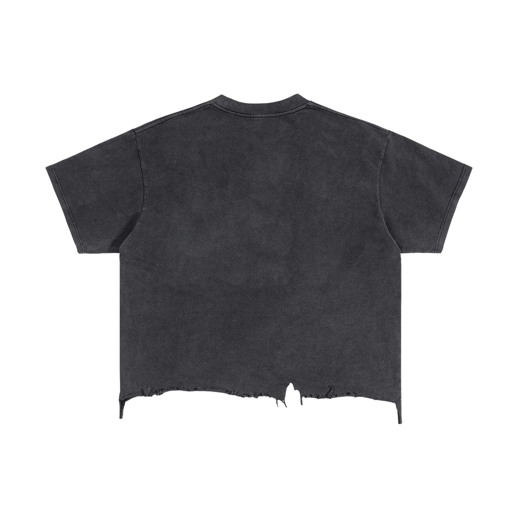 Boxy Distressed T-Shirt