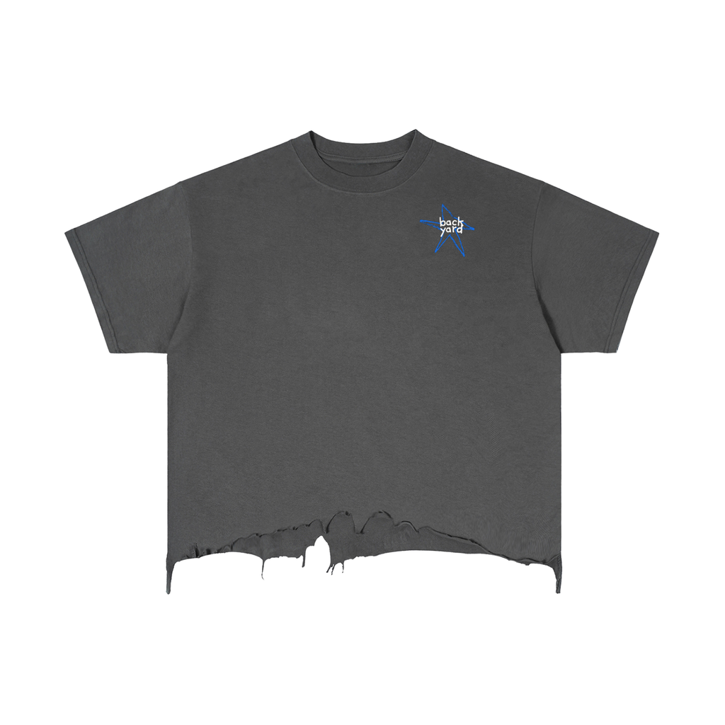 Boxy Distressed T-Shirt
